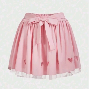 Rosa kjol med shorts  - Storlek; LARGE