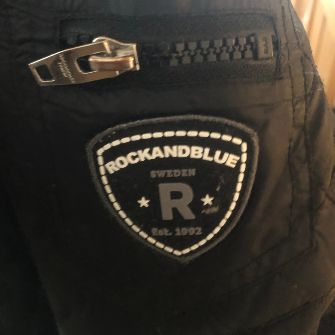 Rockandblue jacka (lång) med äkta päls - 91