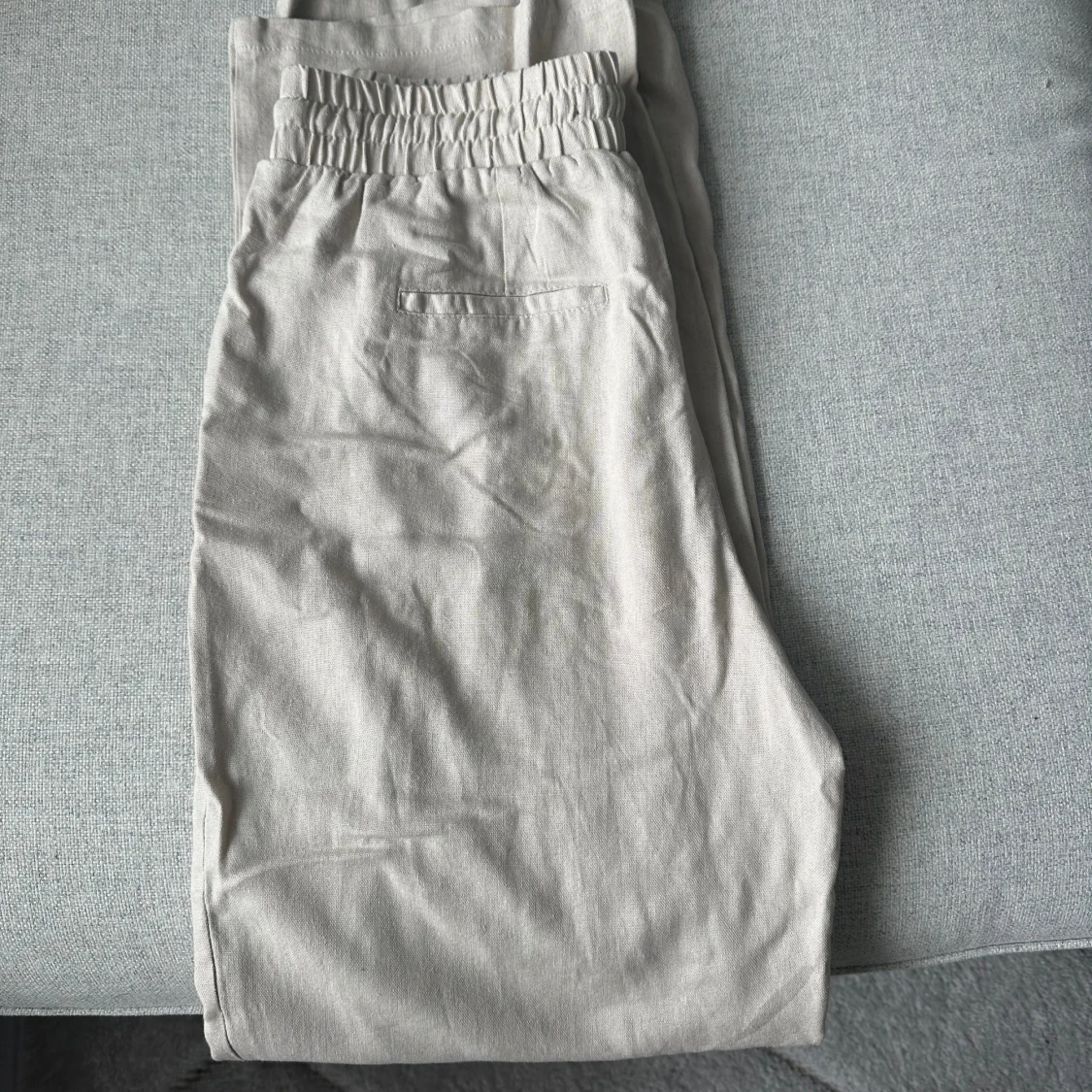 Begie linnebyxa - 90