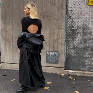 Faux Leatherjacket - Skinnjacka i storlek XS från H&M Trend  