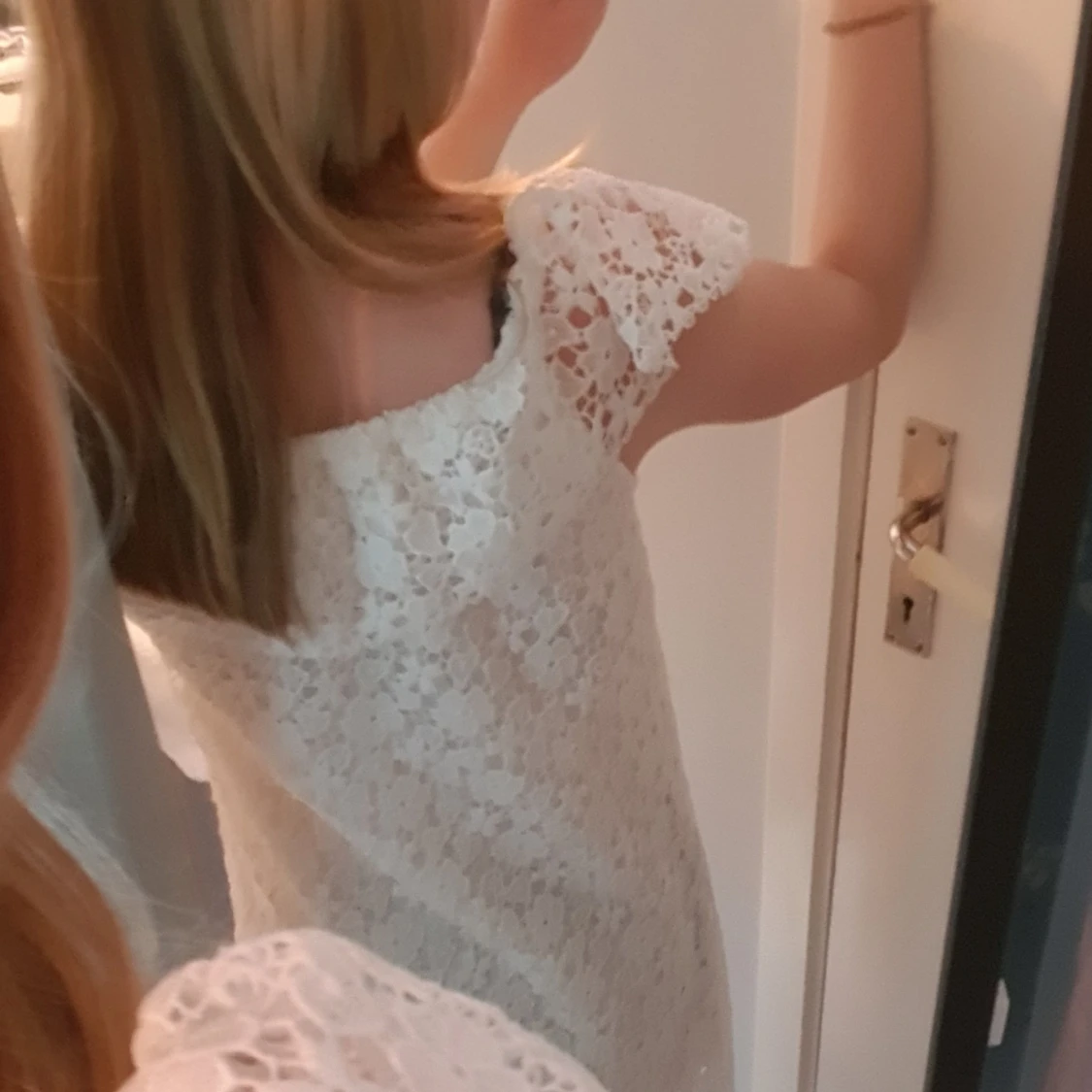 Vit klänning  - 90