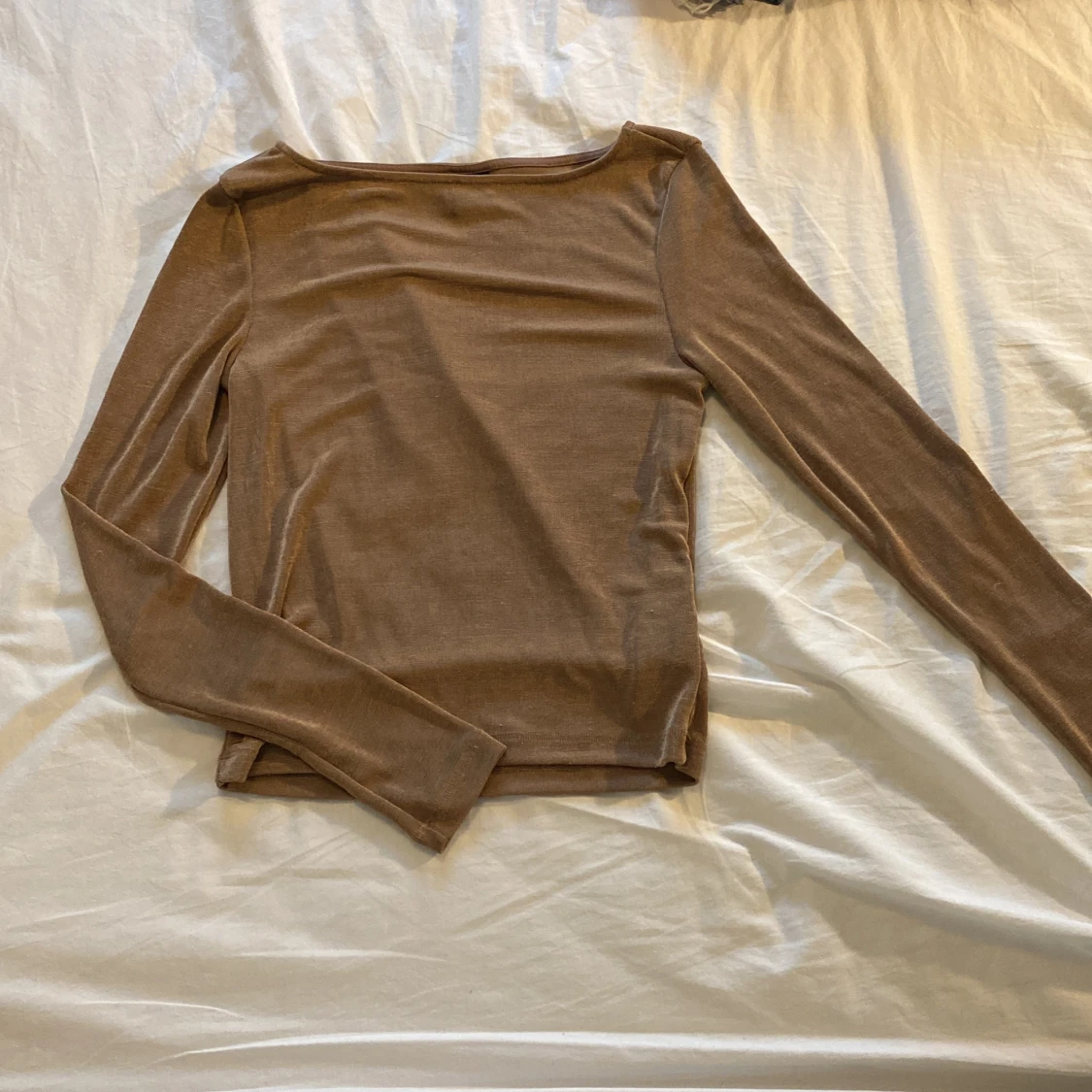 Glittrig långärmad tröja - 90