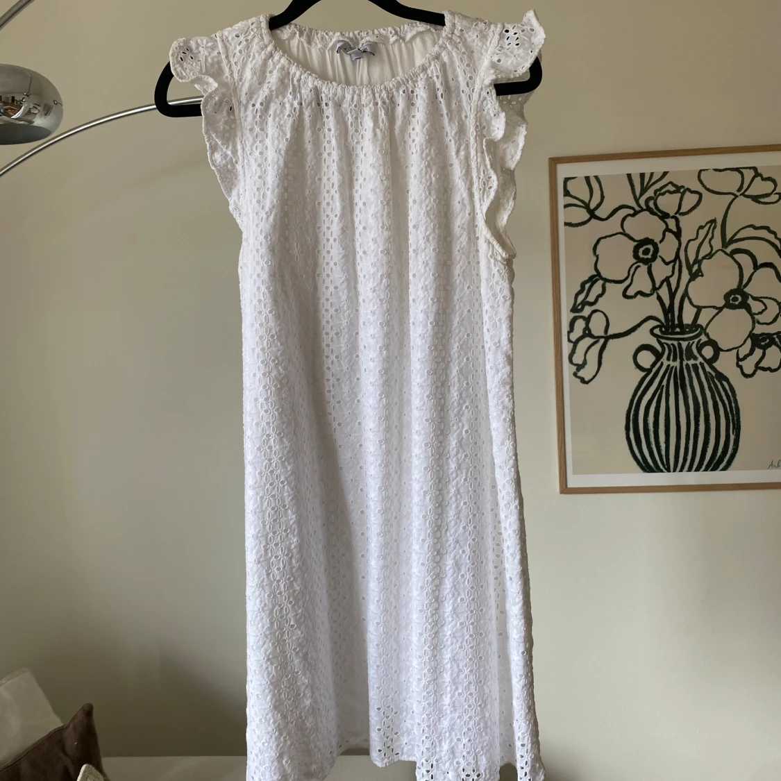 Vit miniklänning 🌸