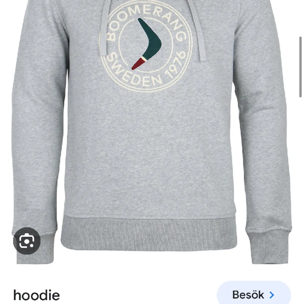 Säljer 2 boomerang hoodies som inte går att köpa i bra skick.  250kr st kan gå ner vid snabb o enkel affär. Hoodies.