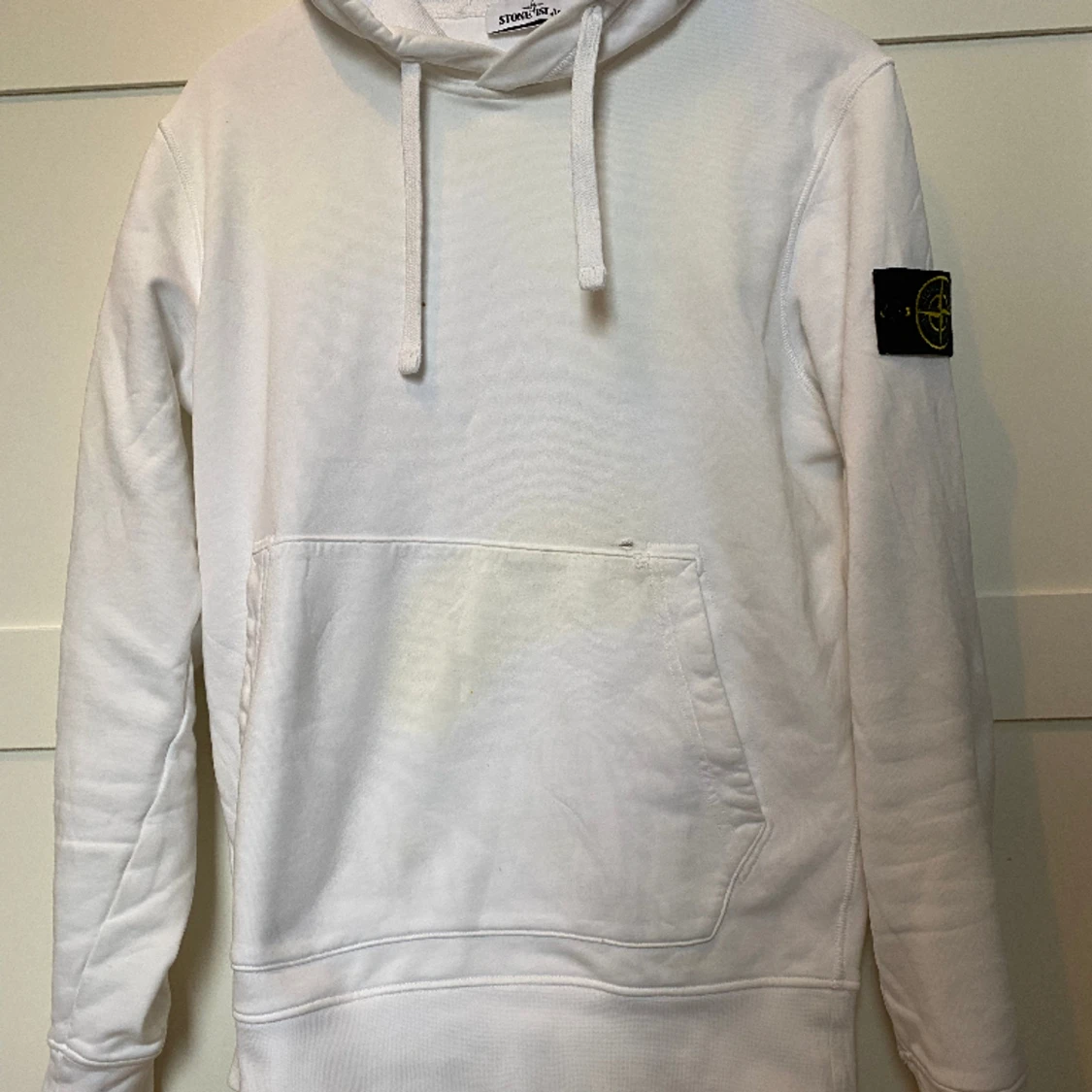 Stone Island Hoodie Vit