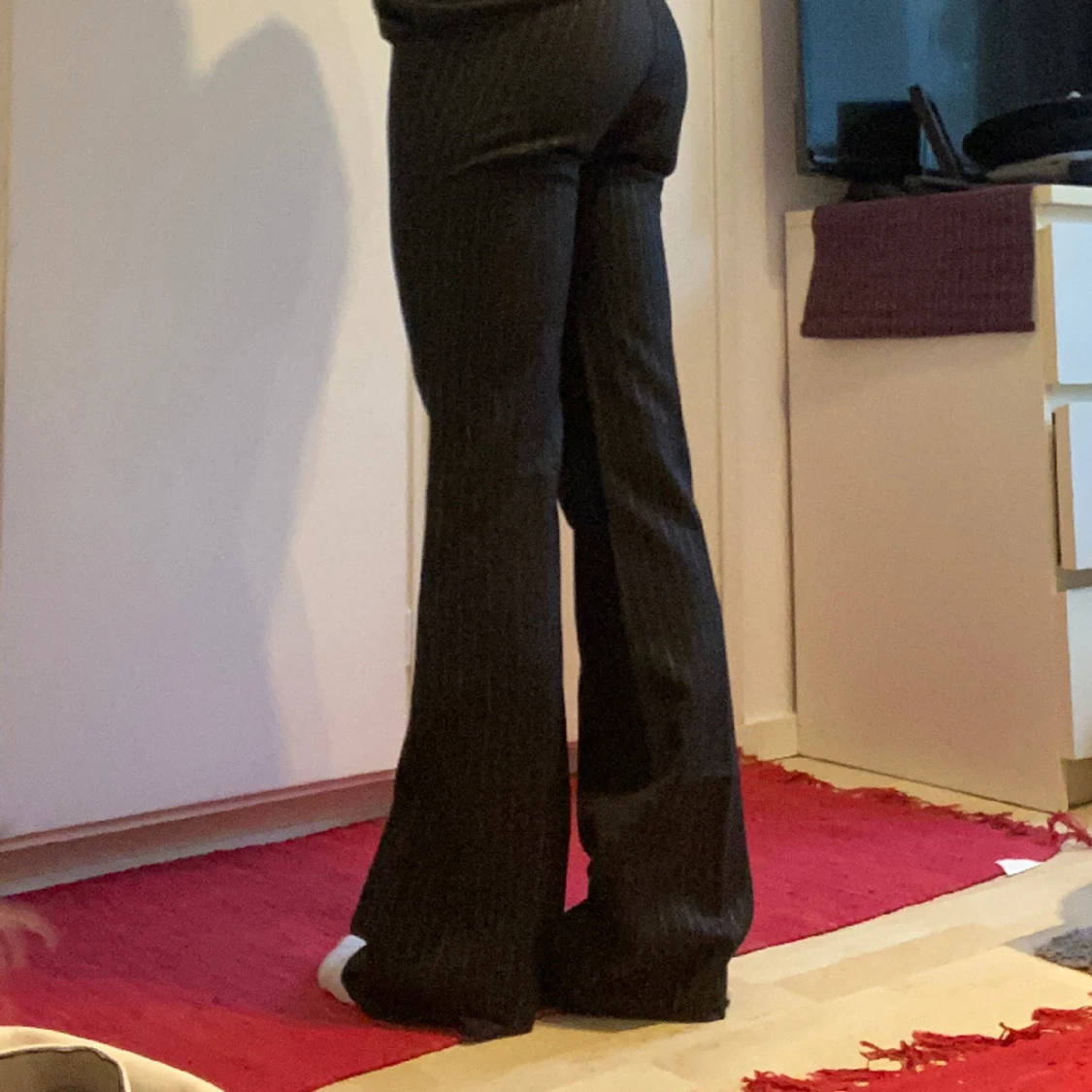 Lågmidjade kostymbyxor  - 91