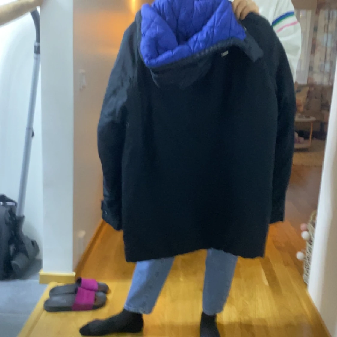 En helt ny vinter Jacka marin blå Malmö - 91