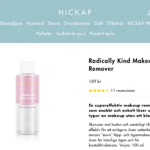 Makeup remover från Hickap. Aldrig testad och helt ny!💕