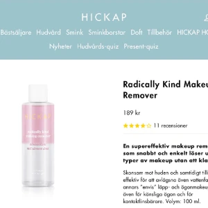 Smink - Makeup remover från Hickap. Aldrig testad och helt ny!💕