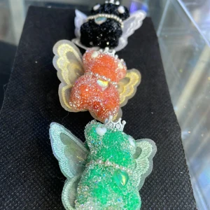 3 björnar till penna  - Björnar som passar på pärlpenna 🖤🐼