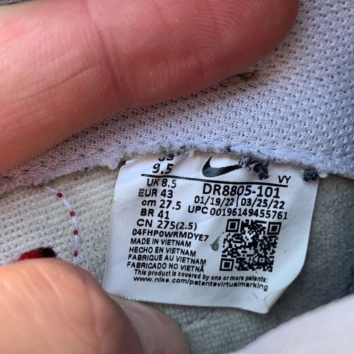 Nike Dunk High ”Chenille Swoosh” - 93