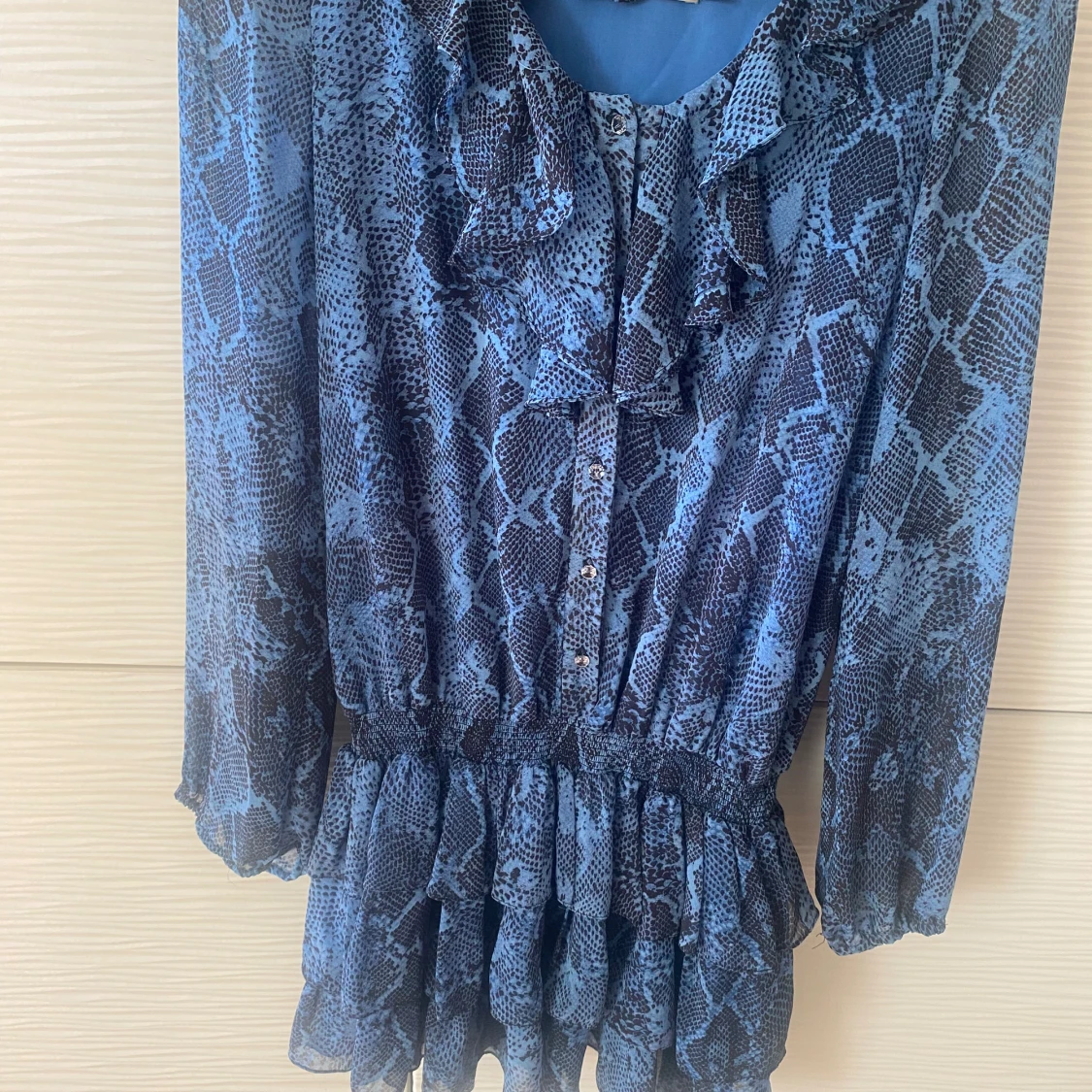 Mörkblå klänning - 90