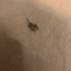 Silver örhänge  - Single Örhänge med silver och zirkon.  Den är inte använd. Betalning sker via swish och innan jag går också postar. Skickar också kort, är inte intresserad av byte.  