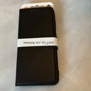 Plånboksfodral Svsrr till Samsung A72 med magnet. Tre korthållare.  Nypris 299kr.