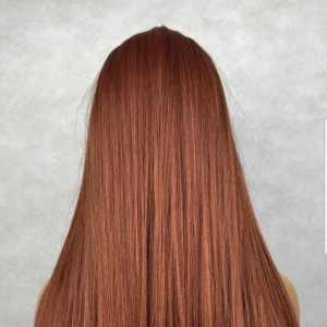 Koppar peruk - Jättefin, bra skick med lugg