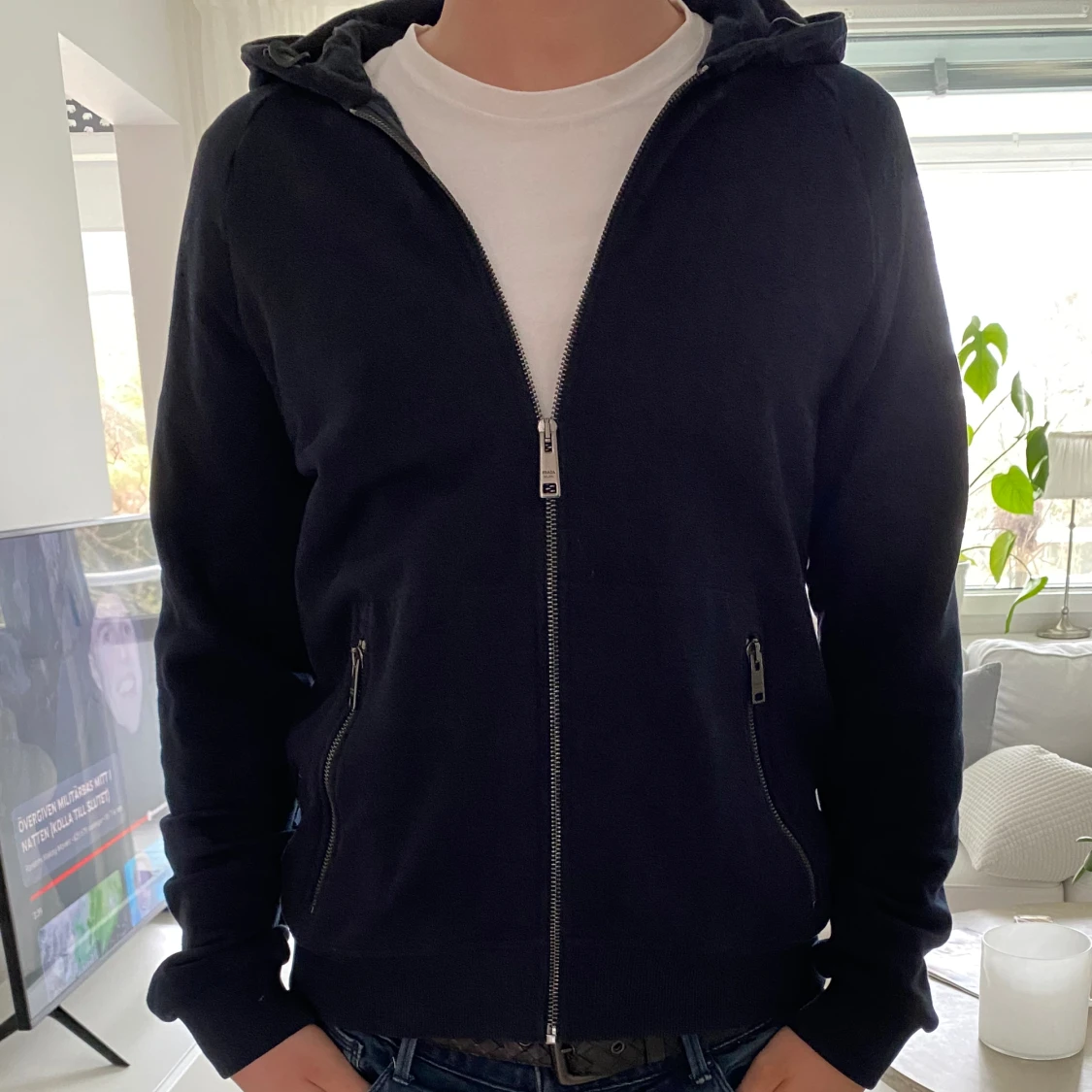 Prada Zip Hoodie