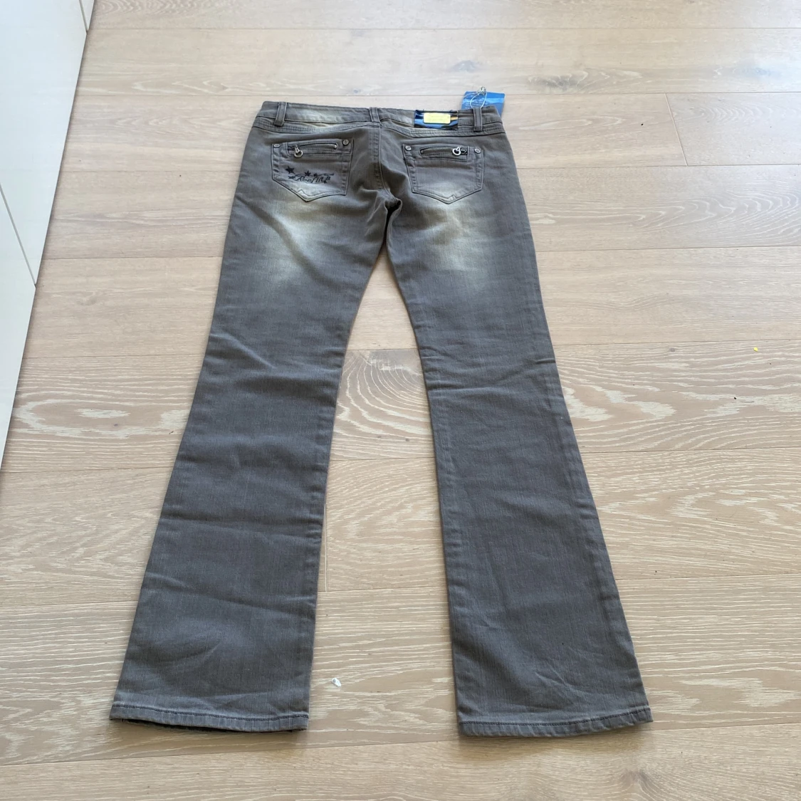 Lågmidjade bootcut jeans - 90