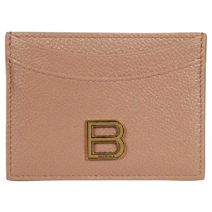 Balenciaga korthållare - Säljer min beige korthållare från Balenciaga i modellen ”HOURGLASS”. Dustbag och låda medföljer, samt äkthetsbevis. Nypris 2500