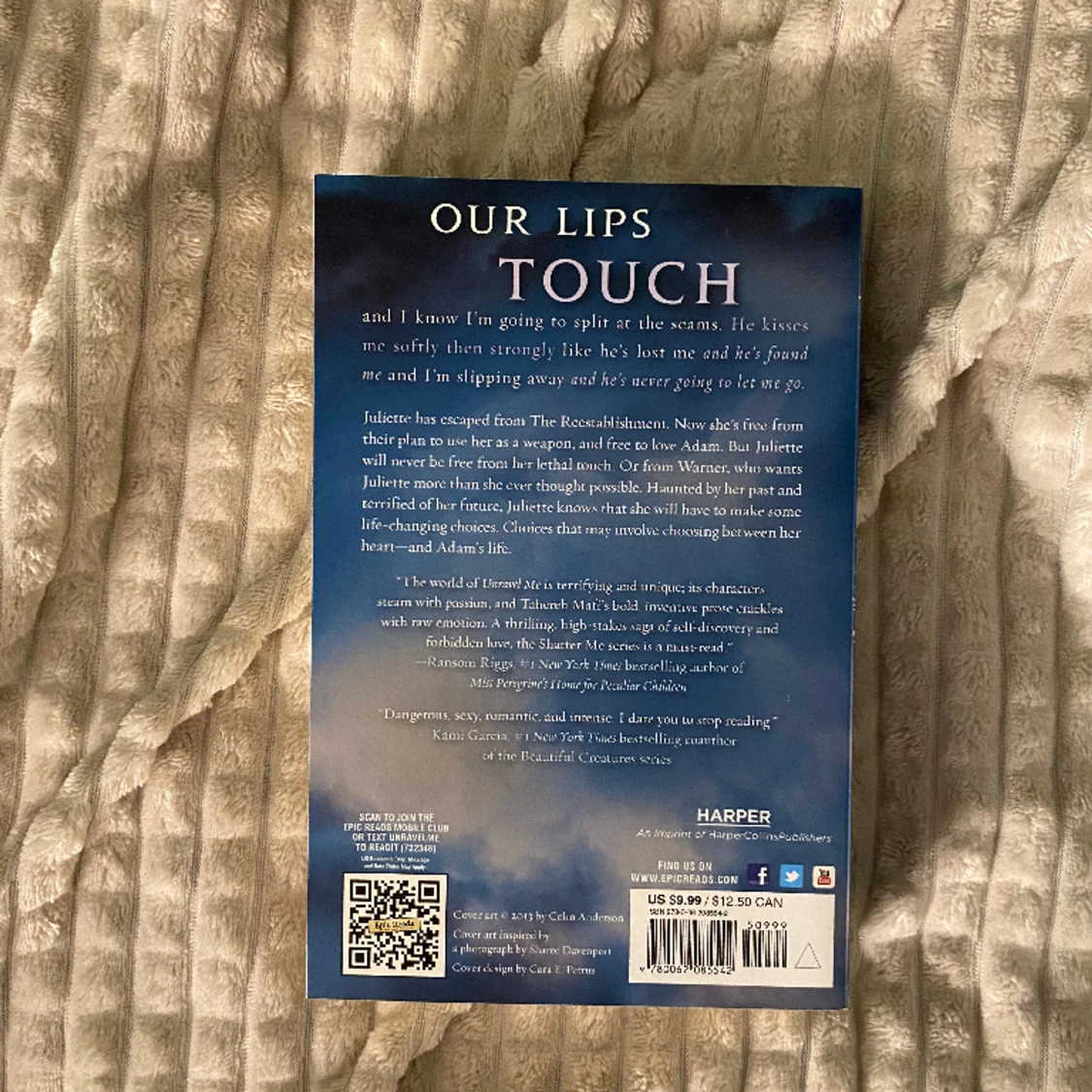 Unravel me av Tahereh Mafi - 90