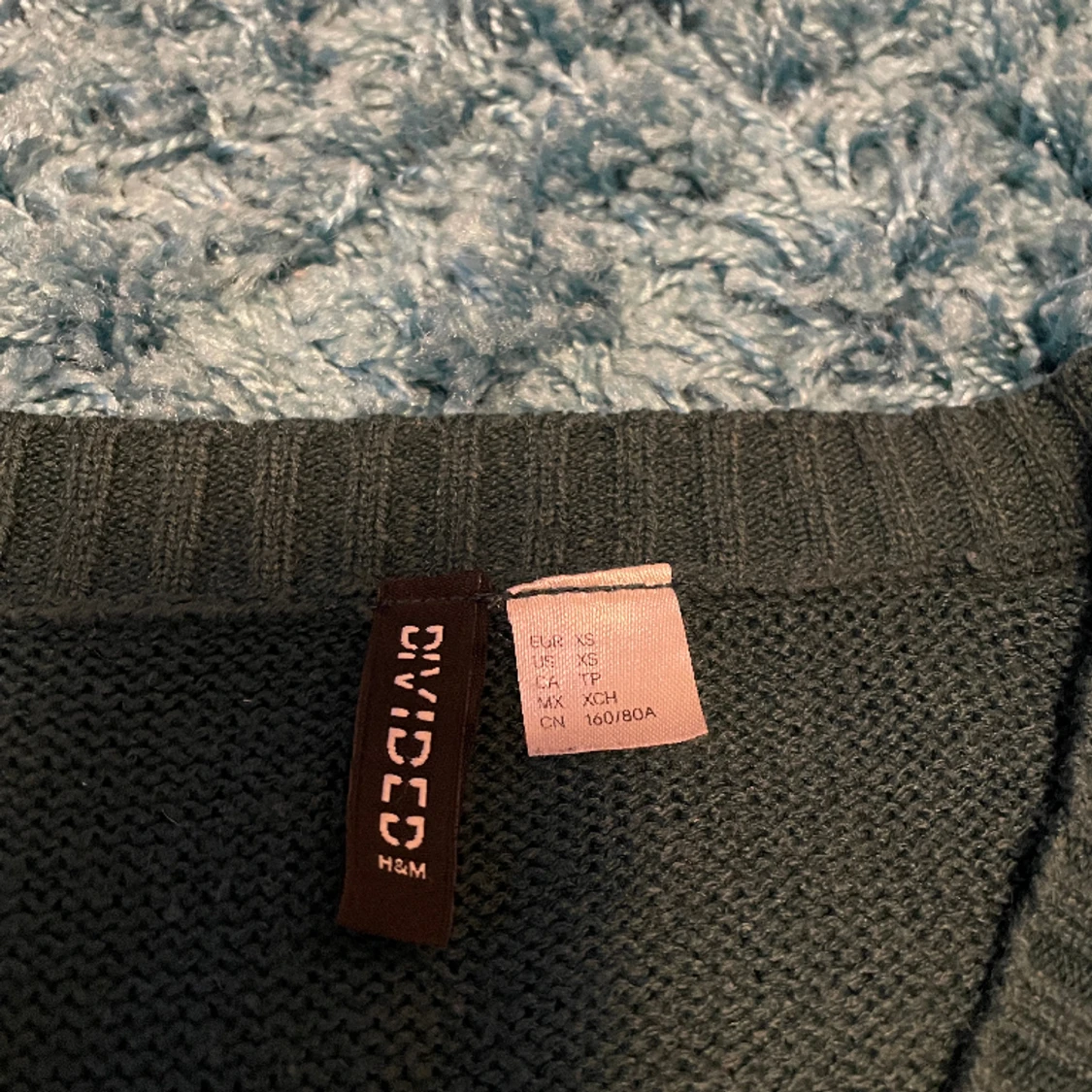 Grön långärmad croptop - 91