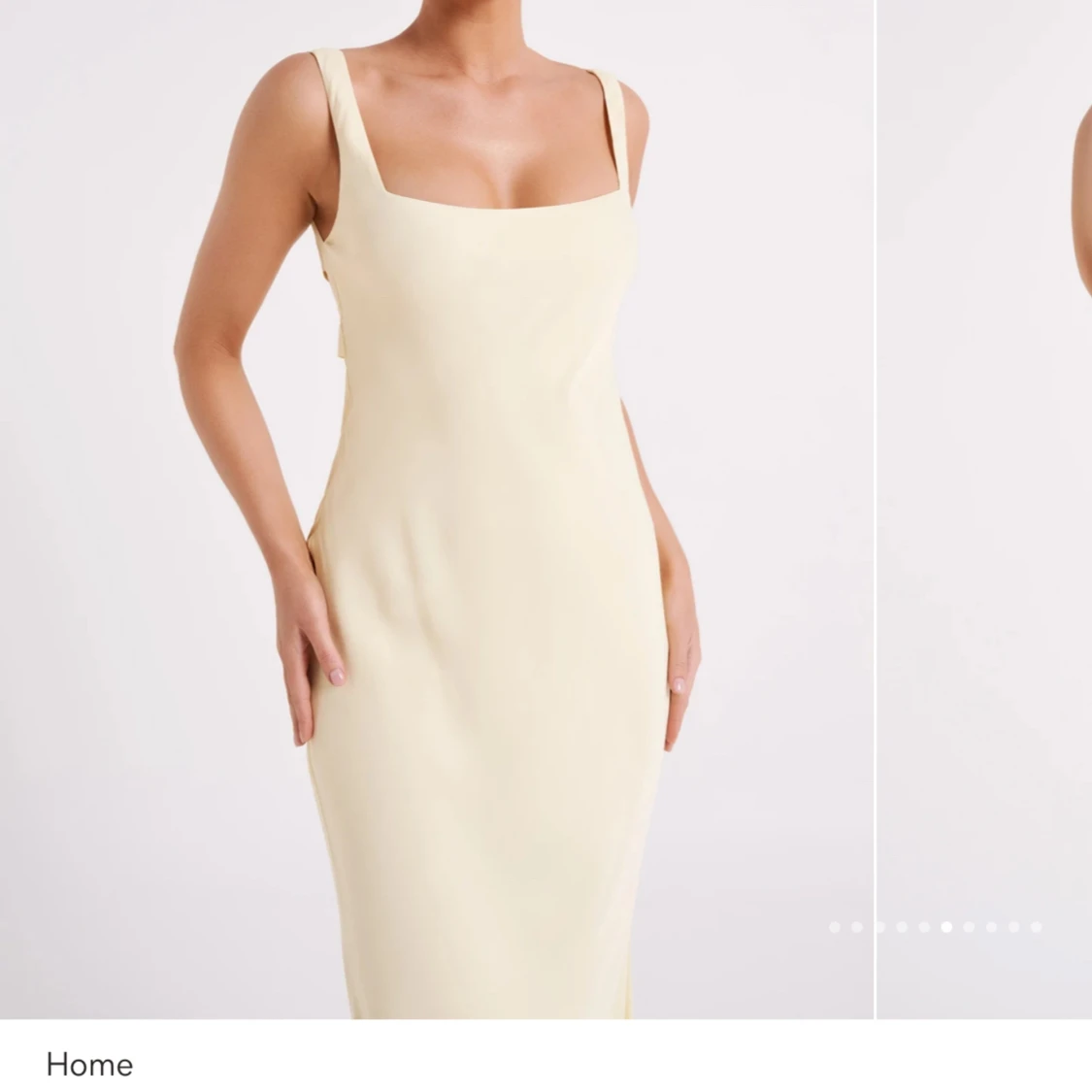 Gul balklänning - 90