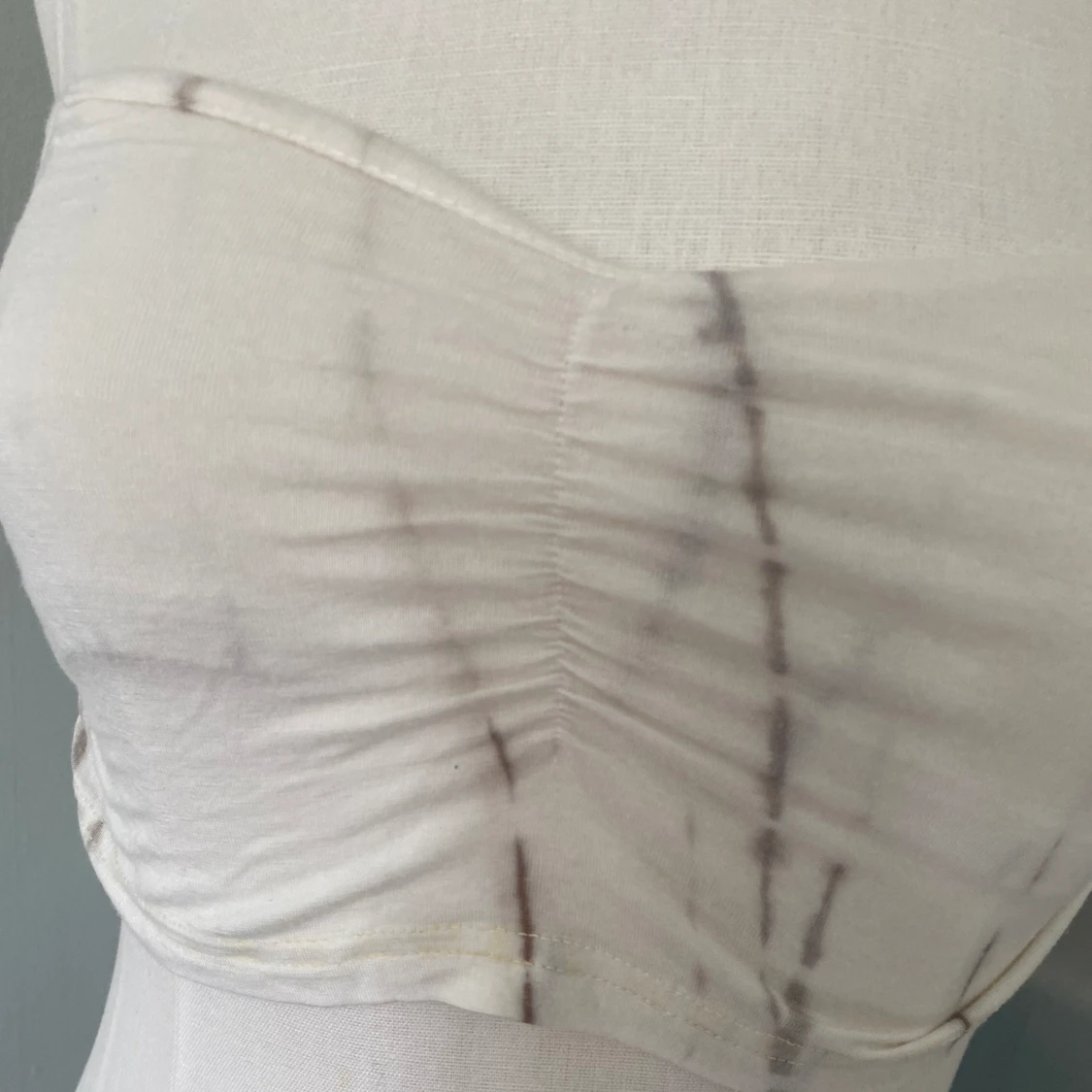 FAV tubtopp vit/beige small  - 90