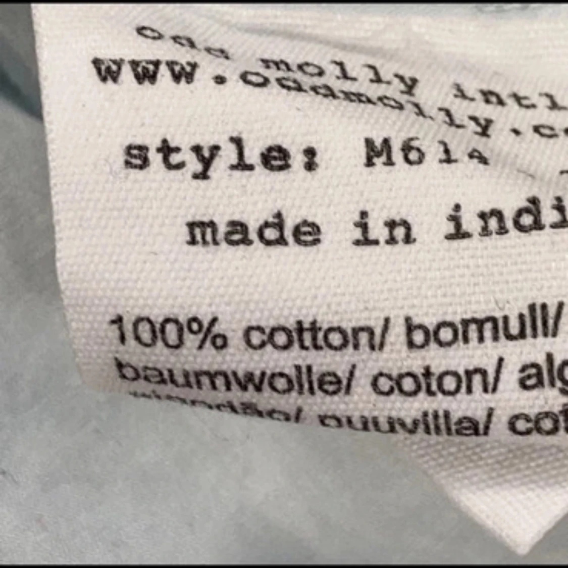 odd molly söt ljus blå blus topp - 93