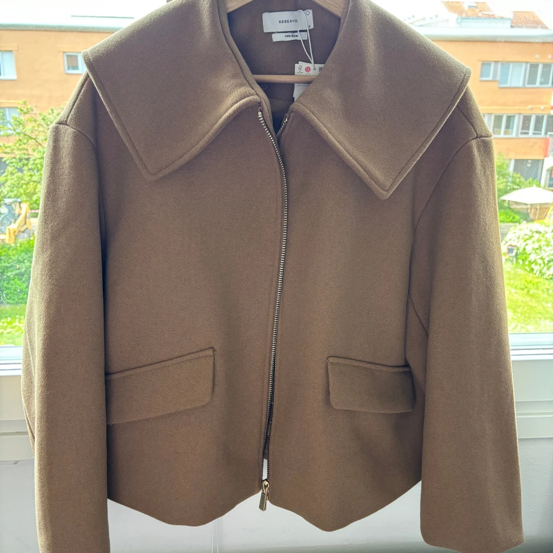 Ulljacka med zip - 90