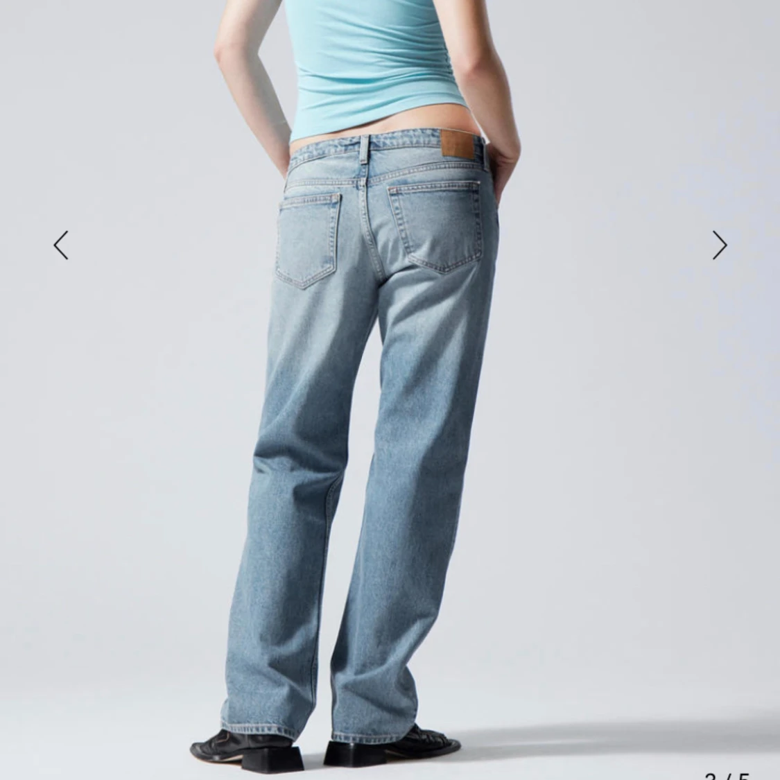 Lågmidjade jeans - 90