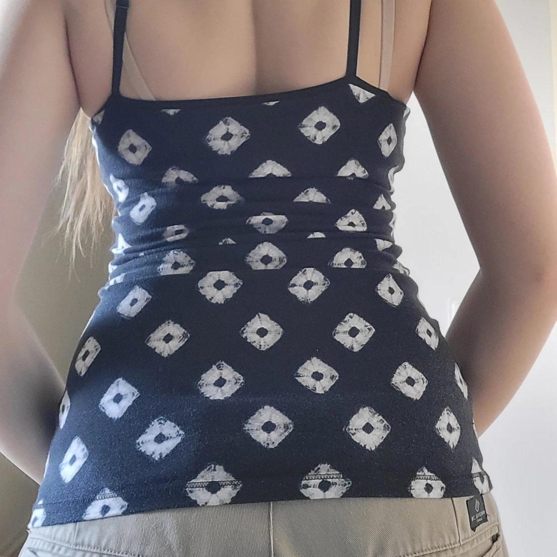 Y2K linne med mönster - 90