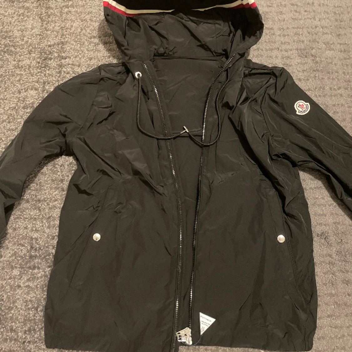 Moncler Grimpeurs Hooded Jacket Black