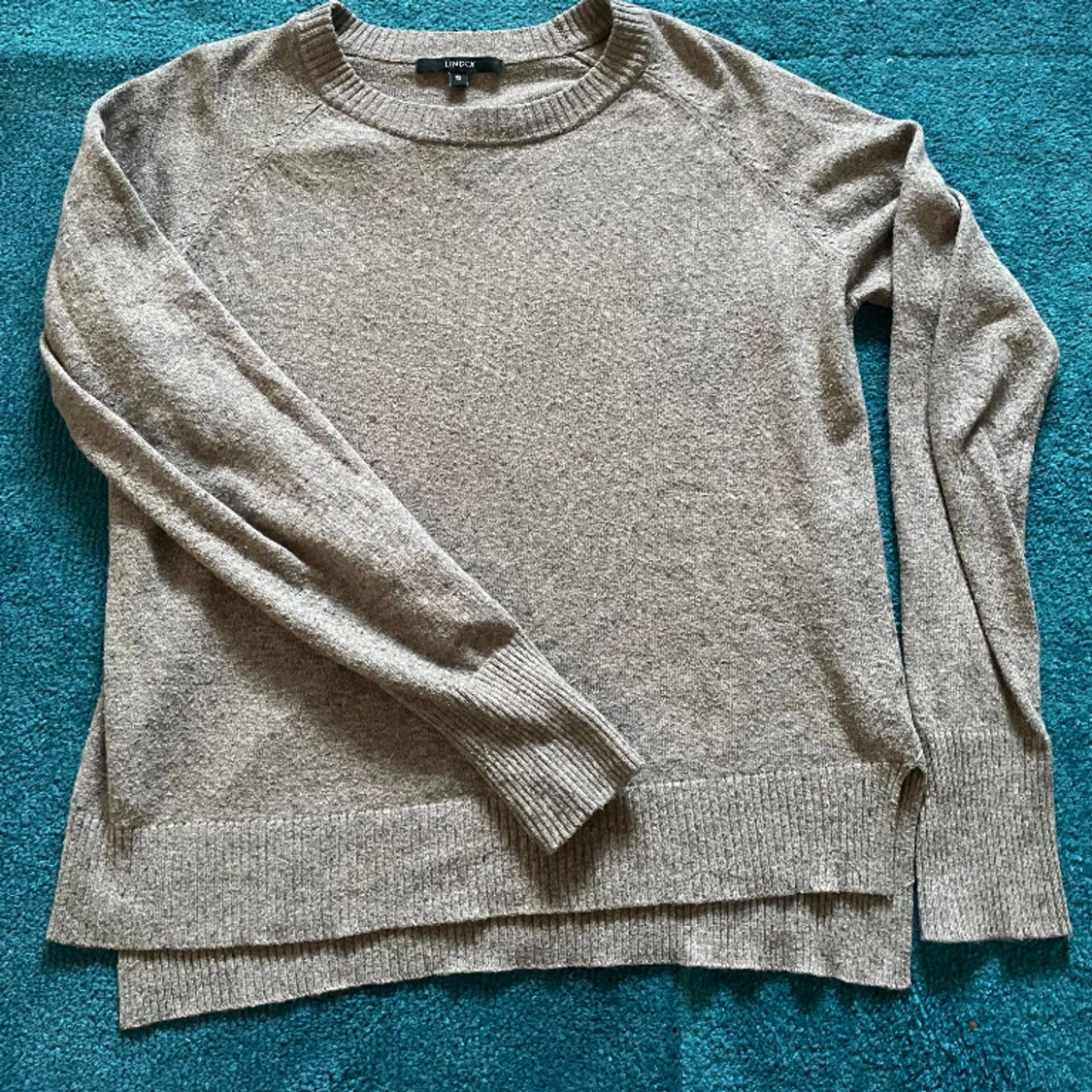 Super mysig grå tjocktröja  - 91