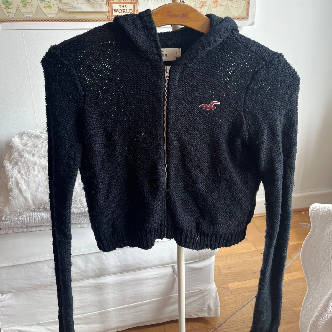 Stickad kofta - Hollister