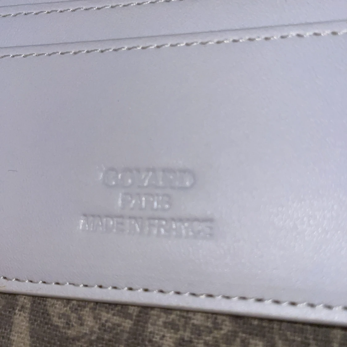 Vit plånbok från Goyard - 91