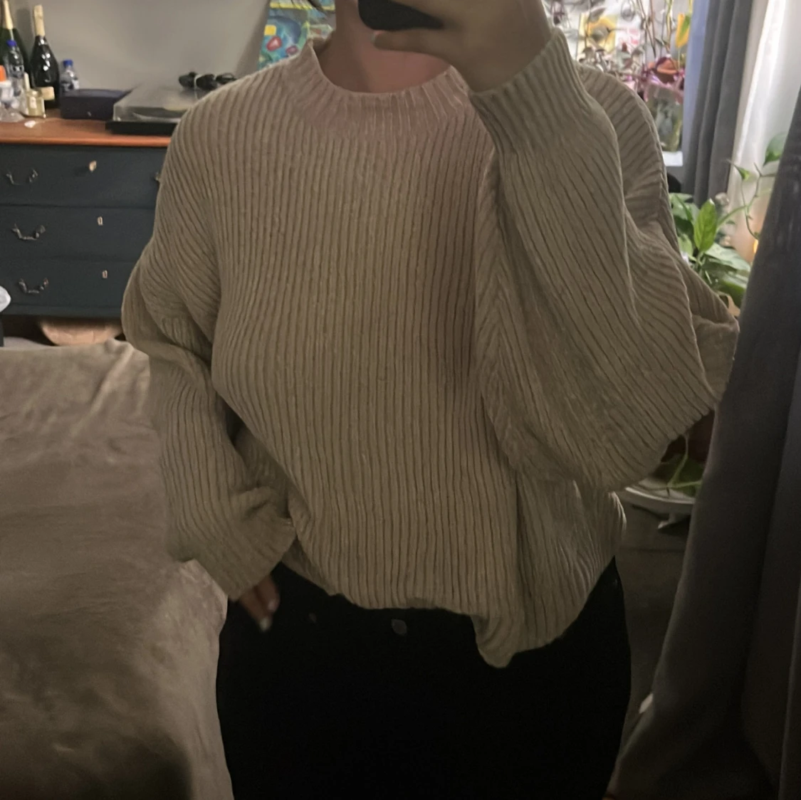 Oversize mysig tröja från HM 