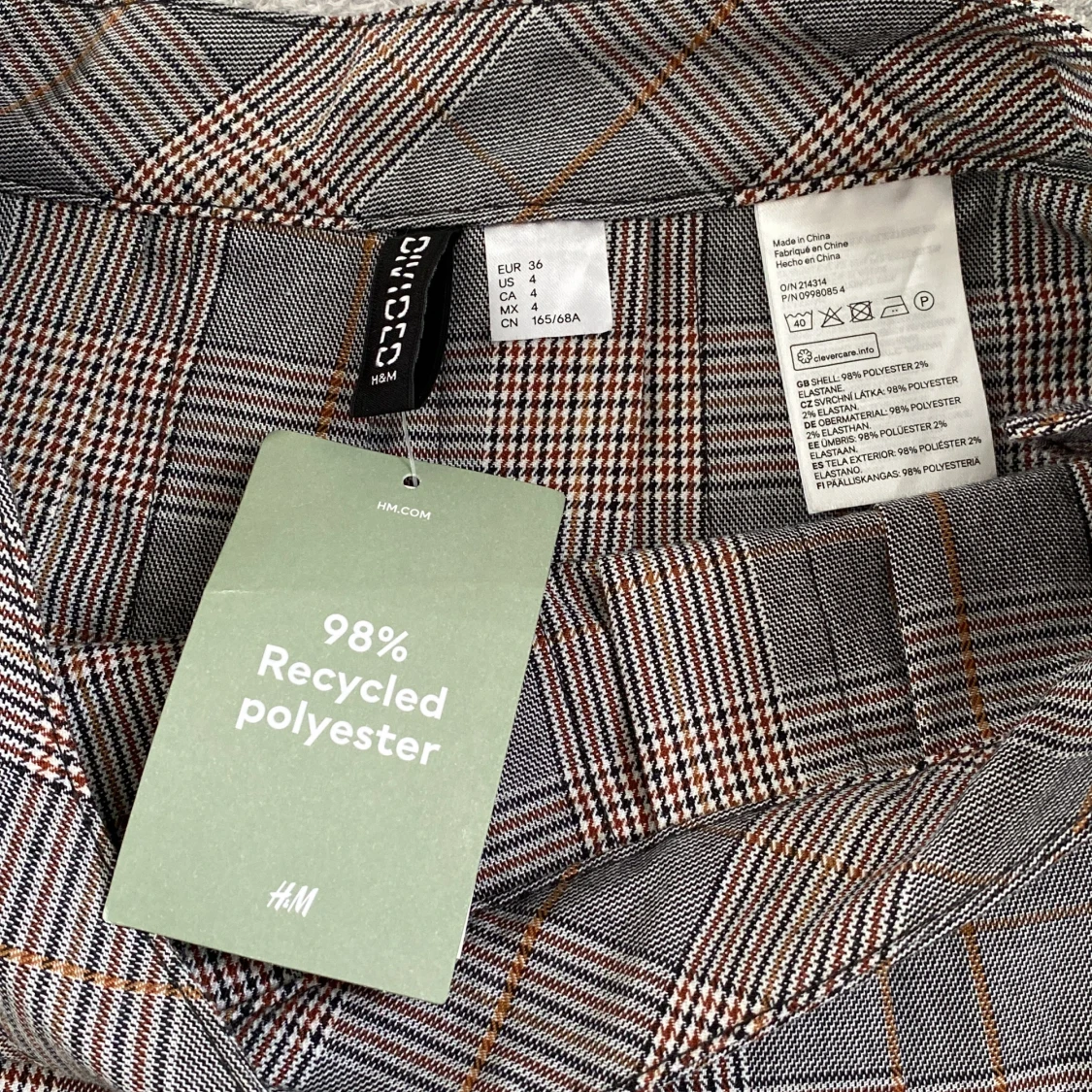 Rutig kjol från H&M - 91