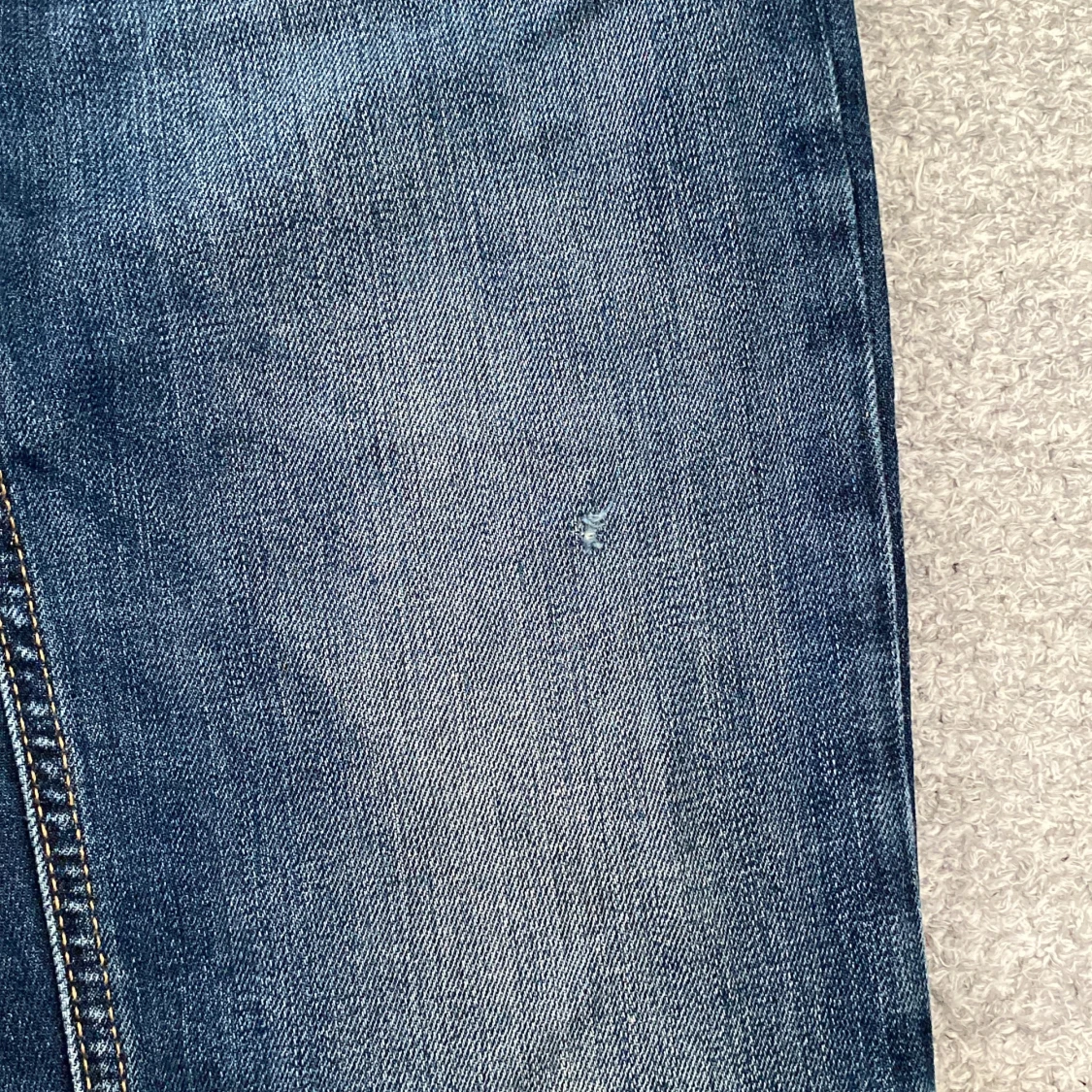 Blå jeans från Lindex - 92