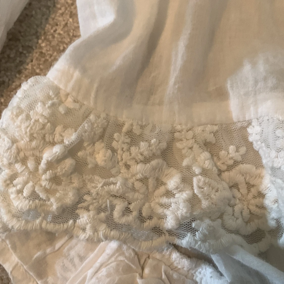 Vit spets blus🤍 - 92