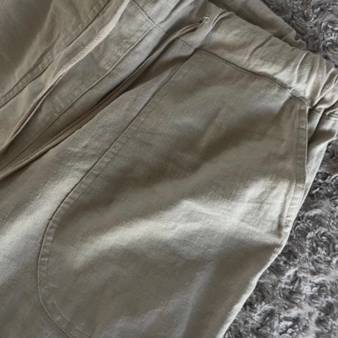 Beiga linnebyxor  - 90