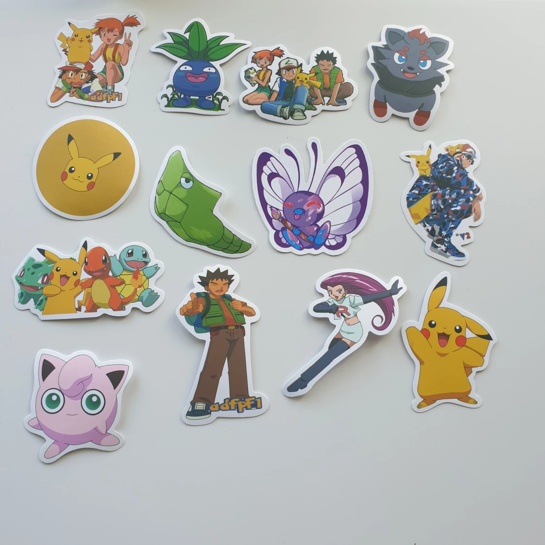 13st pokemon klistermärken, stickers  - 90