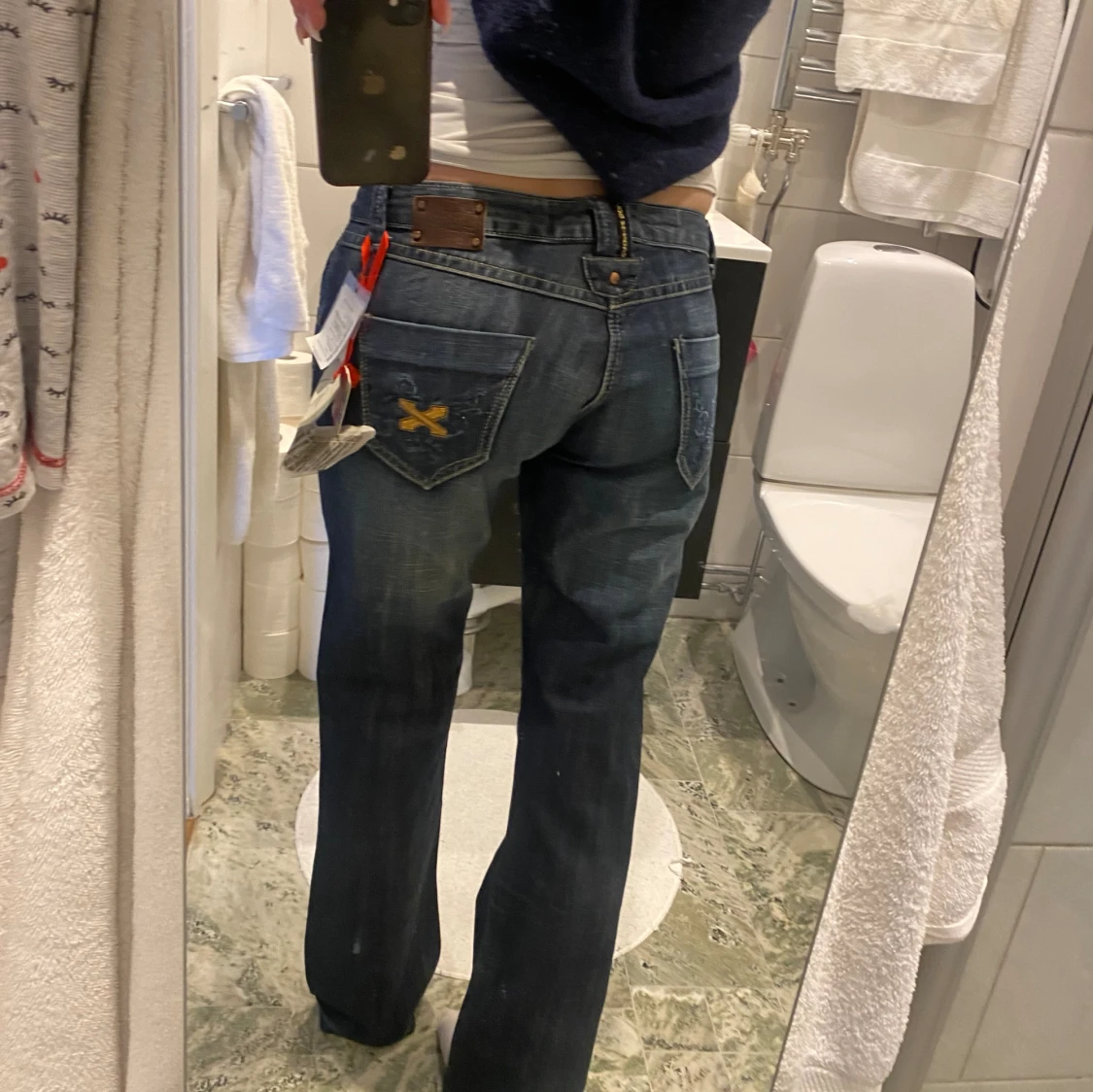 Lågmidjade jeans - 91