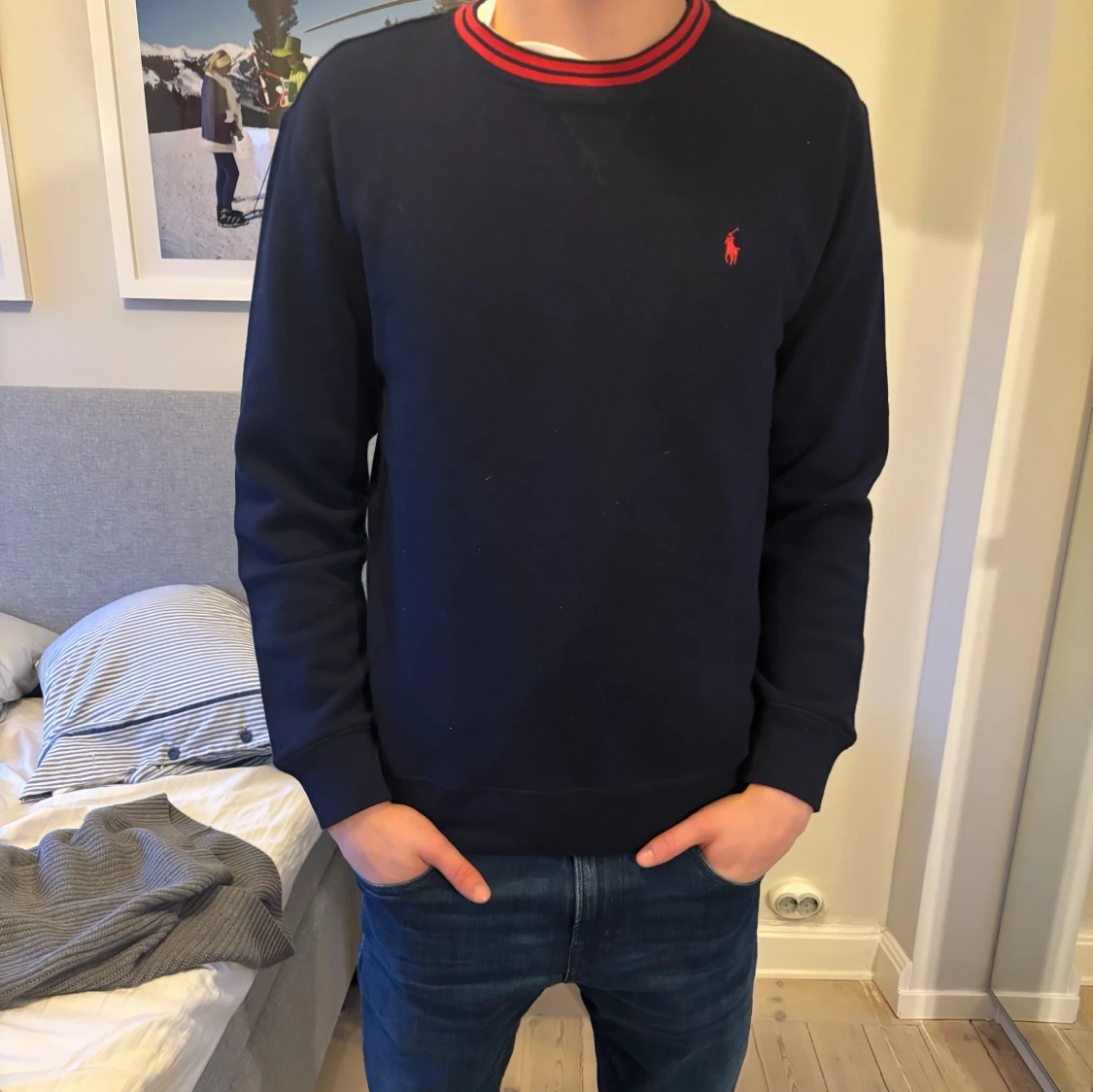 Ralph lauren rundhalsad tröja