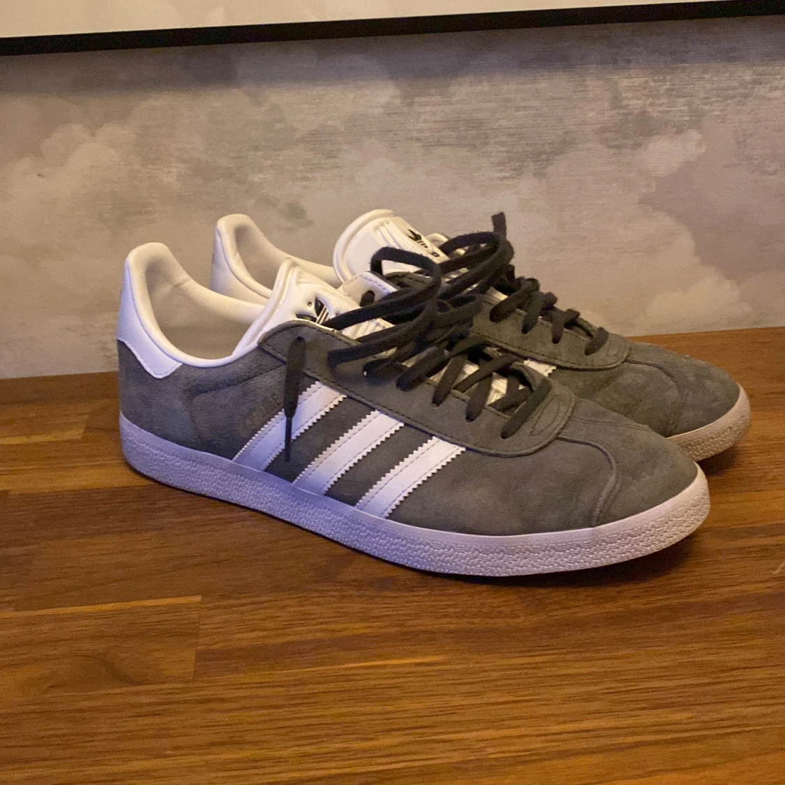 Gra Adidas Gazelle Skor | Skor