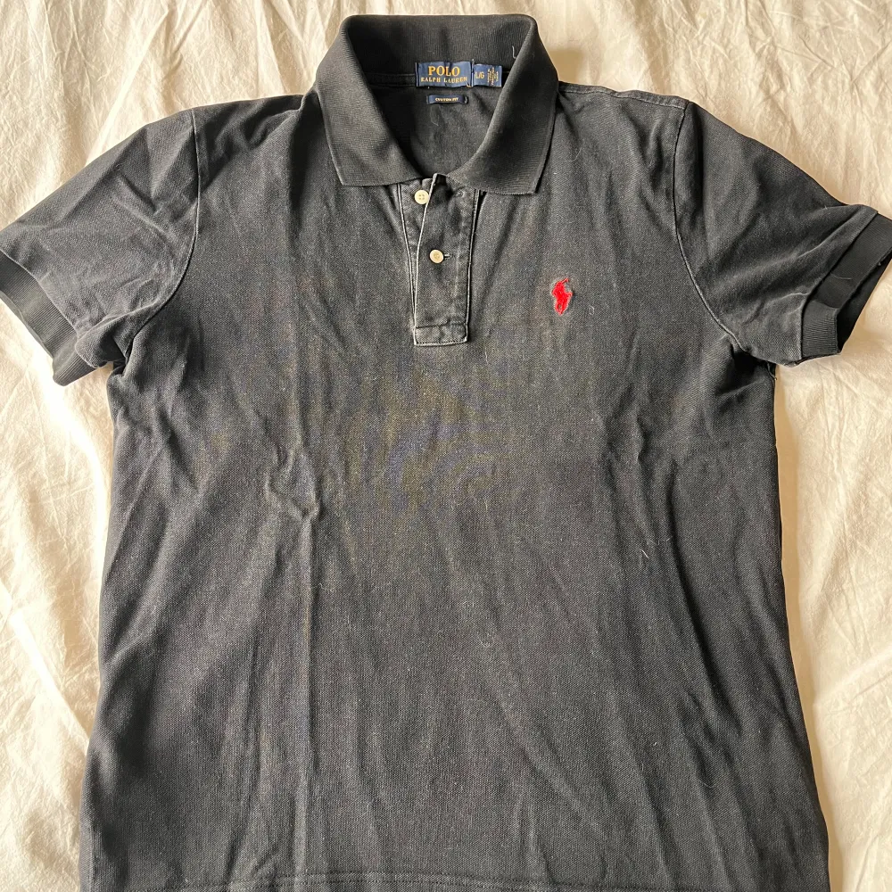 Polo tröja från märket Ralph Lauren storlek L men sitter som M . T-shirts.
