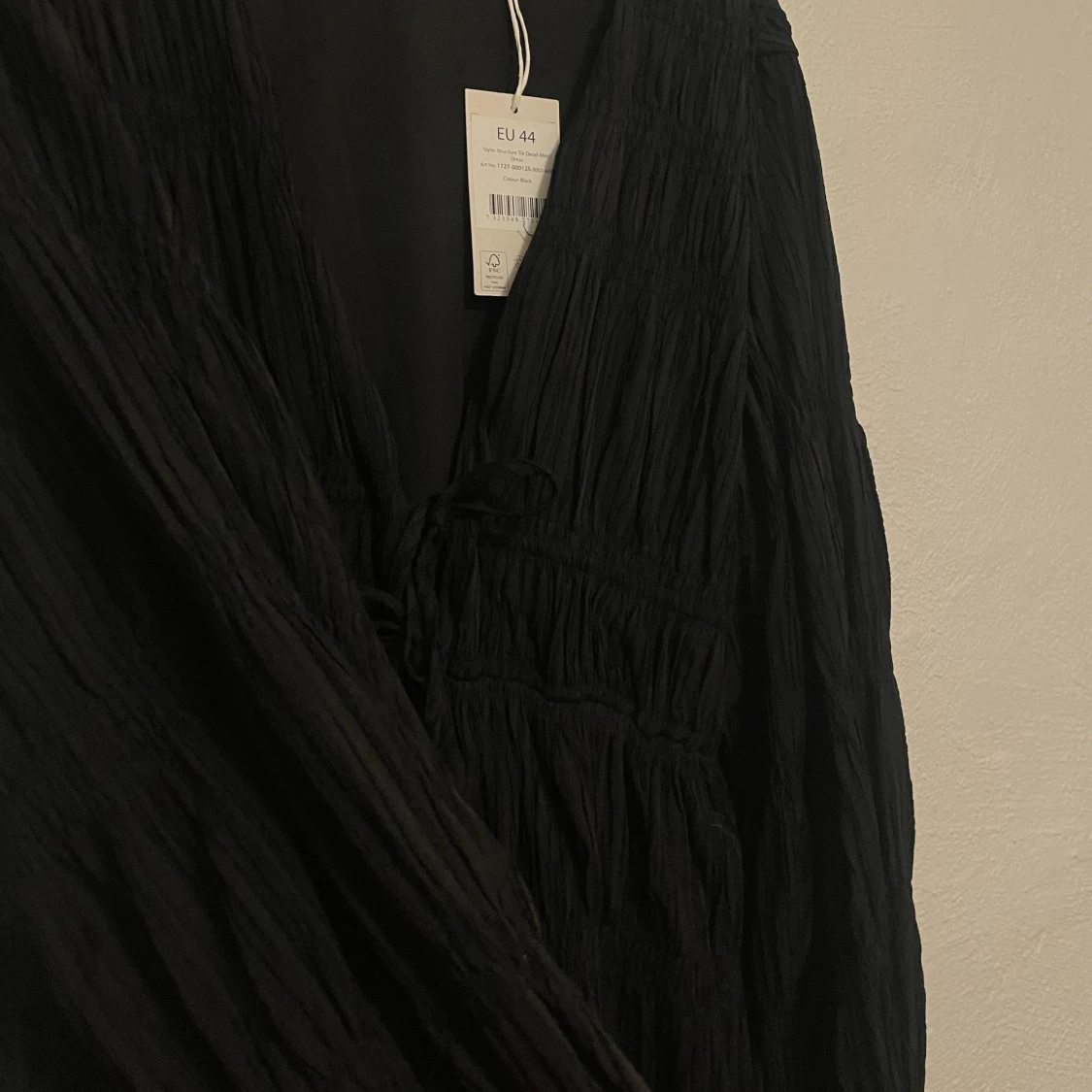 Strukturerad miniklänning  - 91