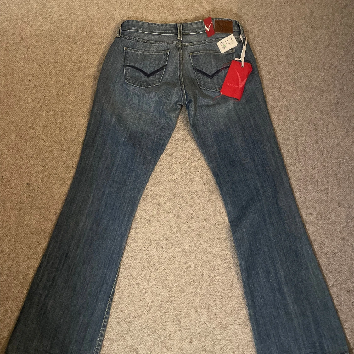 Lågmidjade jeans - 90