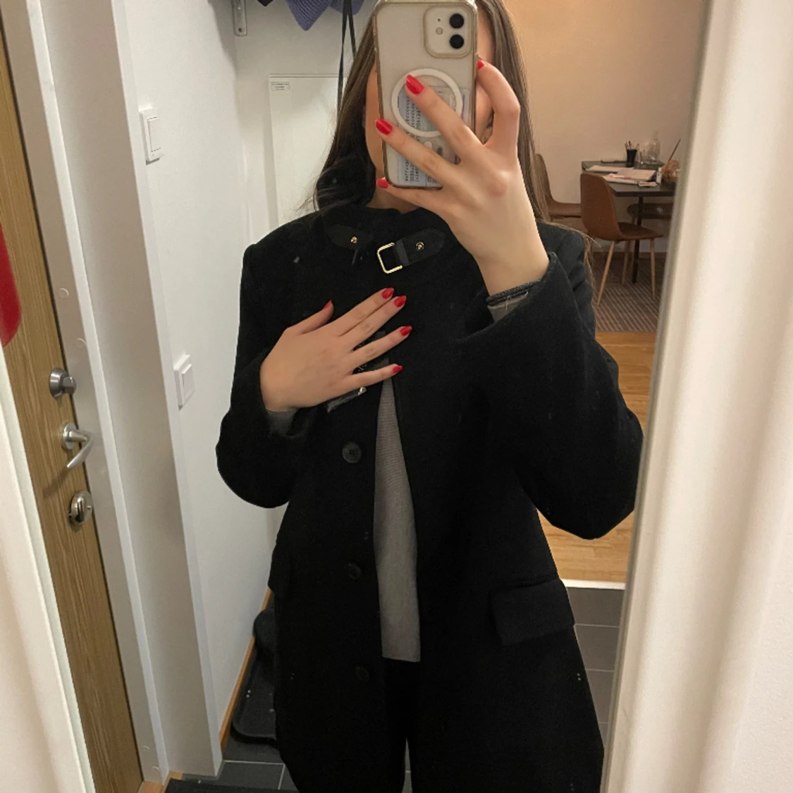 Svart kappa från Lauren Ralph Lauren - 90