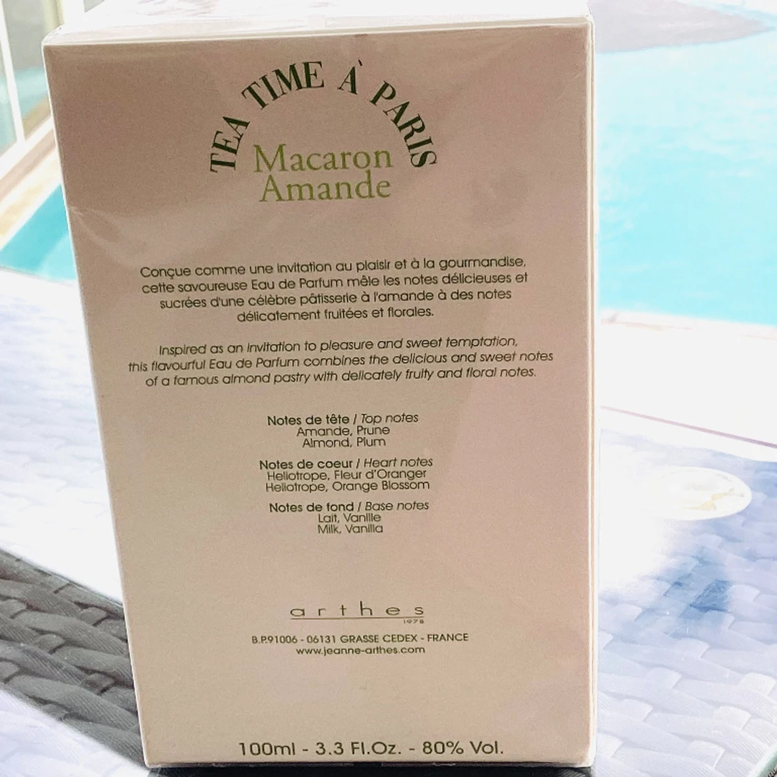 Eau de Parfum 100ml,made in France,Tea Time á Paris Macaron Amande,gourmetdoft - 90