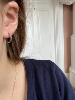 Örhängen  - Runda örhängen i rostfritt stål! 