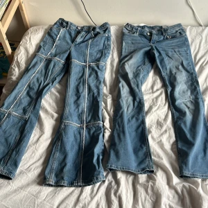 4st jeans - 4 st jeans i olika storlekar, 146/152/134 💗 I fint skick💗 ett par är lite smutsiga  Tryck INTE på KÖP NU utan prata med mig först‼️80 för ett par, 320 för alla💗